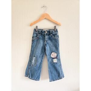 Vintage Y2K 2006 Toddler Old Navy Embroidered Denim Jeans